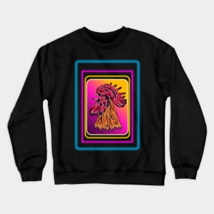 Rooster illustrations Crewneck Sweatshirt